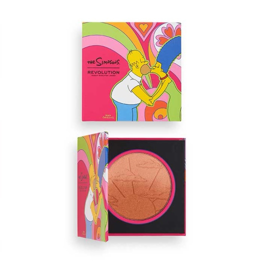 Revolution X The Simpsons Summer of Love Ombre Highlighter Shade Sunshine